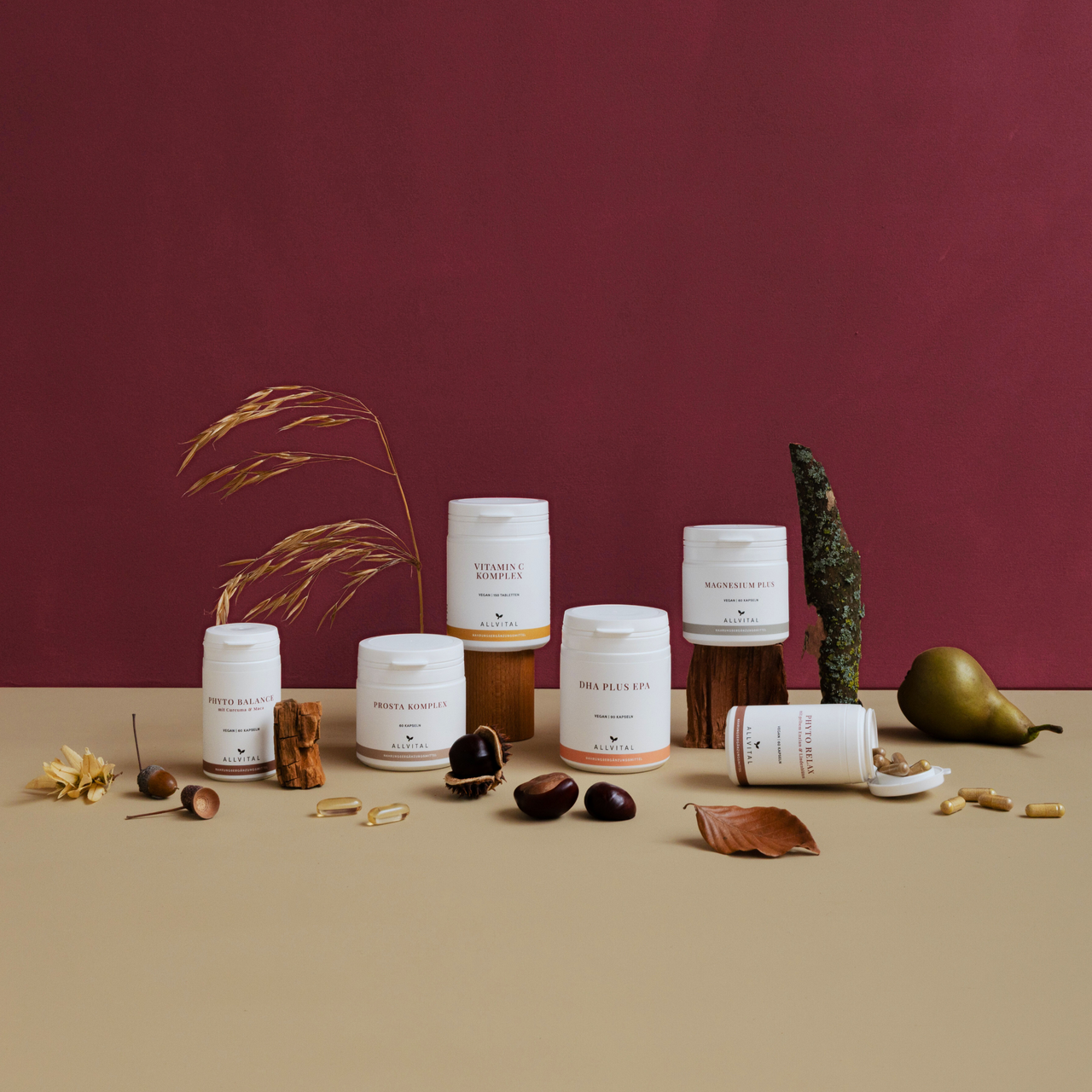 Hochwertige Vitamine & kraftvolle Kräuter Hochwertige Vitamine & kraftvolle Kräuter