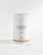Allvital Glucosamin und Chondroitin Komplex unterstützt die Kollagenbildung und wird ergänzt mit MSM, der Aminosäure L-Lysin und den Vitaminen C, D3 und B12.  Allvital Glucosamin und Chondroitin Komplex unterstützt die Kollagenbildung und wird ergänzt mit MSM, der Aminosäure L-Lysin und den Vitaminen C, D3 und B12.