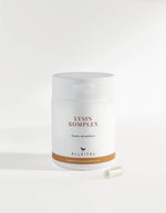 Allvital Lysin Komplex vegan enthält Prolin, Taurin und Lysin. Für Aufbau von Muskel und Bindegewebe. Unterstützt die Kollagenbildung und das Immunsystem. Allvital Lysin Komplex vegan enthält Prolin, Taurin und Lysin. Für Aufbau von Muskel und Bindegewebe. Unterstützt die Kollagenbildung und das Immunsystem.