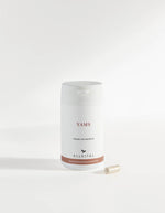 Allvital Yams vegan enthält Yamswurzelextrakt und Yamswurzelpulver mit hohem Diosgeningehalt. Zur Unterstützung bei Wechseljahresbeschwerden. Allvital Yams vegan enthält Yamswurzelextrakt und Yamswurzelpulver mit hohem Diosgeningehalt. Zur Unterstützung bei Wechseljahresbeschwerden.