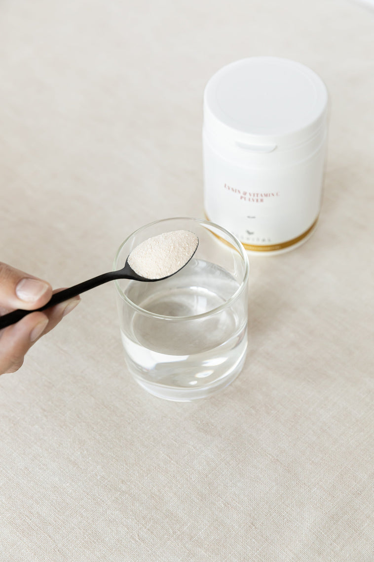 Lysin plus Vitamin C Mischung von Allvital
