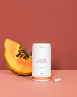 Enzym Komplex von Allvital enthält die wichtigen Verdauungsenzyme Amylase, Protease, Lactase, Lipase und Cellulase sowie sekundäre Pflanzenstoffe und Bitterstoffe