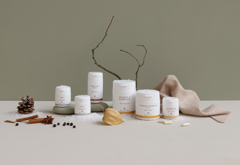 Hochwertige Vitamine & kraftvolle Kräuter