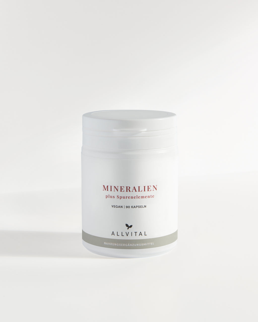 Allvital Mineralien plus Spurenelemente enthält Calcium und Magnesium, Chlorid, Kalium, Natrium, Bor und Jod. Für gesunde Muskeln und Knochen.