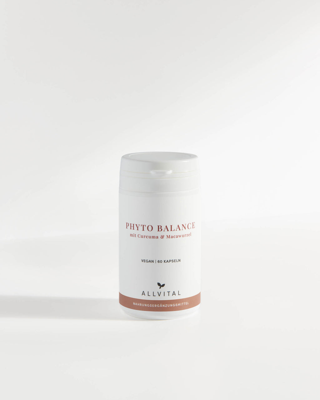 Allvital Phyto Balance mit Kurkuma und Macawurzel. Curcumin hat antioxidative und immunstärkenden Eigenschaften. Maca wirkt hormonausgleichend.