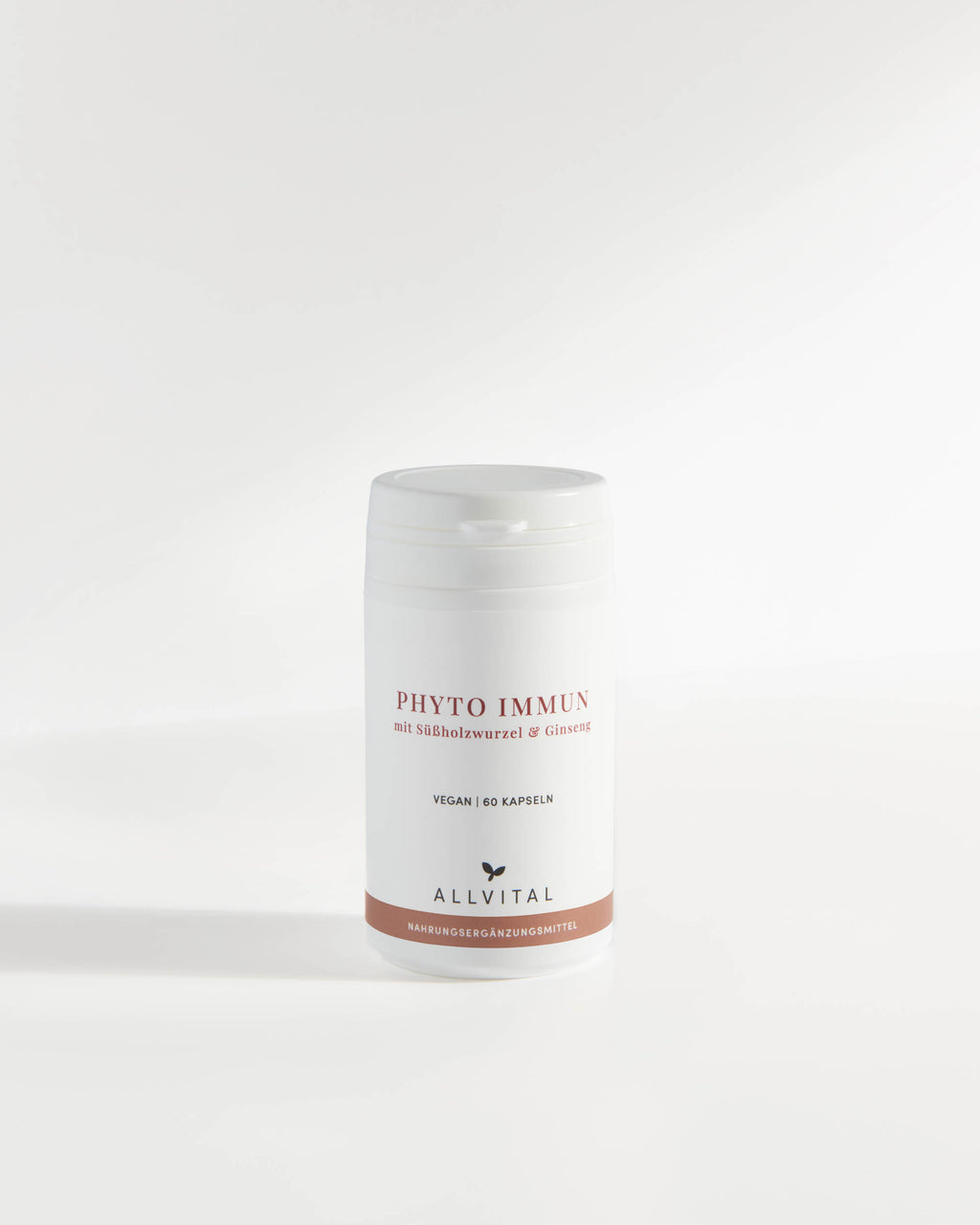 Allvital Phyto Immun enthält die kraftvollen Adaptogene Gingseng, Tragant, Rhodiola und Süßholzwurzel. Ginseng und Süßholzwurzel stärken das Immunsystem.
